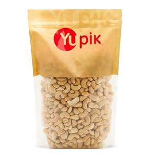 Yupik Nuts Cashews, Large Pieces, 2.2 lb, Pack of 1