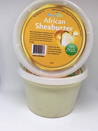 Beauty Shea Cosmeticraw 100 African Shea Butter 16 Oz Unrefined Grade A 100 Pure Natural Ivory White From Ghana Diy Crafts Body Lotion Cream Lip Balm Soap Making Eczema Psoriasis And Aid Stretch
