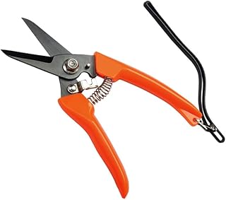 Hoof Trimmer for Goats Sheep Hooves, Multipurpose Scissors Trimmer Farrier Tool, Trimming Shears Nail Clippers with Spring (Straight Head)