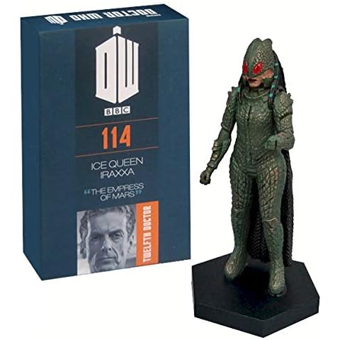 Official Licensed Merchandise Doctor Who Figurine Collection Ice Queen Iraxxa Hand Painted 1:21 Scale Collector Boxed Model Figure #114 Cover