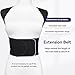VOKOKOYA Posture Corrector for Women and Men,Adjustable Shoulder Straightener,Back Support Brace,Upper Spine scoliosis, hunchback Black Medium