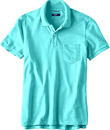 Image of Celsius Men's Half Sleeve Classic Solid Pique Polo with Pocket