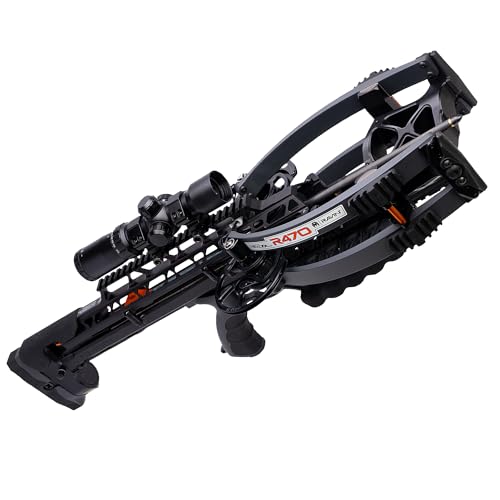 RAVIN R470 Crossbow Package – High-Performance Hunting Bow with Helicoil Technology, Silent Cocking System, and Illuminated Scope – 470 FPS, Lightweight and Pre-Assembled – Ideal for Archery & Hunting