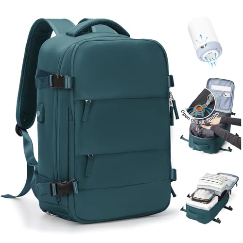 SZLX Mochila De Vacío Equipaje De Mano Mujeres, Mochila Airbag Co...