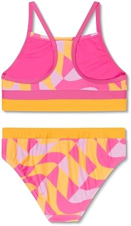 Speedo Girl's Two Piece Thin Strap Tankini Swimsuit for Swimming