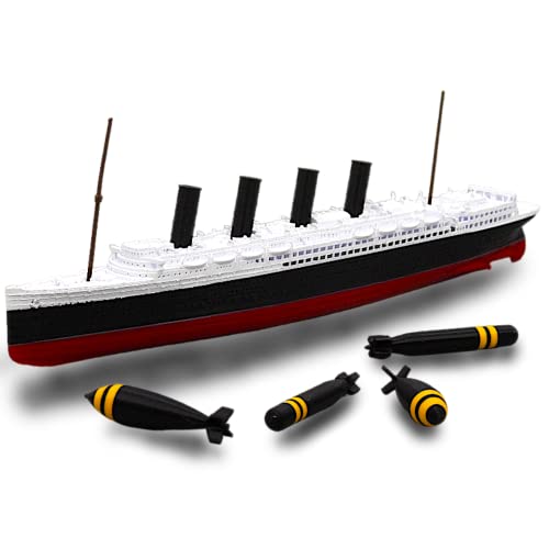 TheRoller3d RMS LUSITANIA Wartime Model - Highly Detailed Replica Historically Accurate No Assembly...