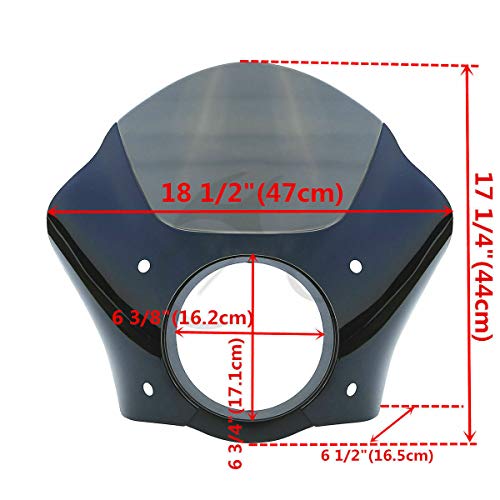 image for TCMT Gauntlet Fairing & Bracket Mount Fit For Harley Sportster XL883 1