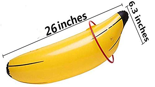 Inflatable Banana Ring Toss Game For Bachelorette Party, Bachelorette Party Supplies & Decorations, (1Set) #TOP1