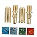 ibasenice 4sets Pool Cue Joint Pin Screws Snooker Cue Extension Rod Hardware Billiard Tip Inserting Screws