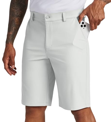 Willit Shorts masculinos de golfe stretch para trabalho shorts casuais atléticos de secagem rápida c
