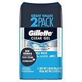 Gillette Clear Gel Cool Wave Anti-Perspirant/Deodorant Twin Pack 6 Oz