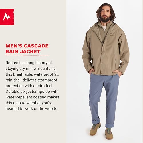 Image of MARMOT Men's Cascade Durable & Waterproof Rain Jacket
