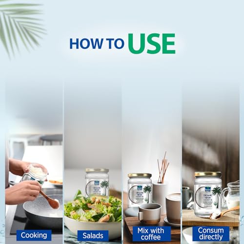 image for Parachute Naturalz Organic Virgin Coconut Oil | Cold Pressed | Unbleac