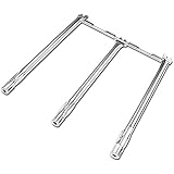 GFTIME 46cm Edelstahl Brenner 69787 für Weber Spirit 300-Series, Spirit E310 S310 E320 S320 E330 S330 (Mit Fronttasten), Weber Spirit II//LX 310 Series, Ersatzteile Brennerrohr für Weber Gasgrill