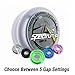 Yomega Spectrum EX-Lightup Bearing YoYo with 6 Colors + Multicolor LEDs & 5 Spacers, Pro Level Designed for looping Tricks/String Tricks, Best Performance for 2A Players.+2 Strings & 3 Month Warranty