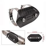 motorrad exhaust systems ● Der Auspuff-Hitzeschutz ist aus echter Kohlefaser für ein tolles Aussehen.