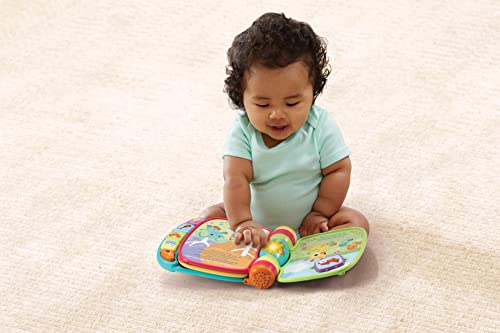 Vtech Baby Mein erstes Liederbuch – Kunterbuntes Buch mit 6 Seiten und beweglichen Elementen zum Spielen, Zuhören und Mitsingen – Für Kinder von 6-36 Monaten