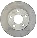 ACDelco Silver Front Brake Rotor 18A816A | GM 19241870 Brake Rotors for Select Chevrolet Classic, Chevy Malibu, Oldsmobile Alero, Pontiac Grand Am, and more
