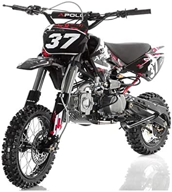 Miniatura 2 de HHH Smart DEALSNOW trae nuevo Apollo AGB-37CRF-2 125cc Gas Dirt Bike pitbike adulto joven 4 velocidades manual con embrague