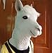 Gmasking Latex Llama Alpaca Head Mask Adult Halloween Party Costume