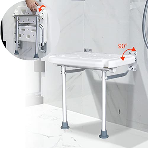 Siège de douche pliable pour douche sécurisée et PMR