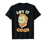 Let It Gogh Shirt Vincent Van Artist Painter Christmas Gift