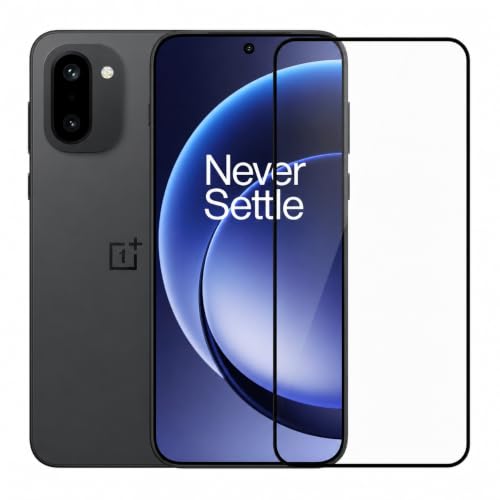 Image of Military-Grade Tempered Glass Screen Protector Compatible for OnePlus 15R / 15r with Edge to Edge Coverage and Easy Installation Self Kit (OnePlus 15R)