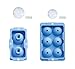 Rival and Revel R|R Rocks - 2 Ball Tray - Golf Ball Ice Maker, Cool Blue, 6