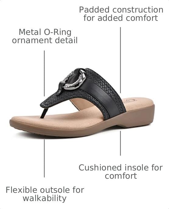 Image of CLIFFS BY WHITE MOUNTAIN Women's Benedict Mini Wedge Sandal