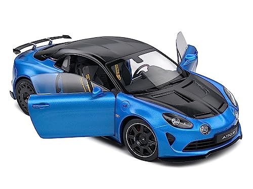 Modelo de Auto 1:18 Alpine A110 Radicale Azul Metálico miniatura 2