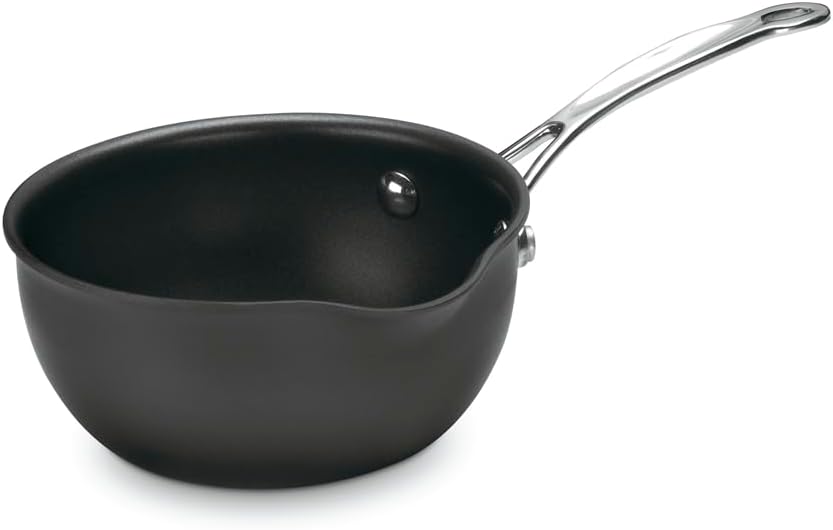 Cuisinart Chef's Classic PURELYCERAMIC™ and PFAS-Free Nonstick Hard-Anodized 1-Quart Open Pour Saucier. 635C-160P