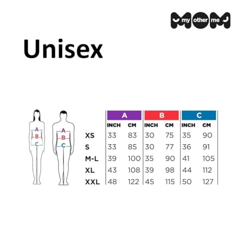 My Other Me - Disfraz camiseta de Mimo unisex con camiseta estampada en negro y rojo talla L. Perfecto para añadir un toque clásico y elegante a cualquier evento temático