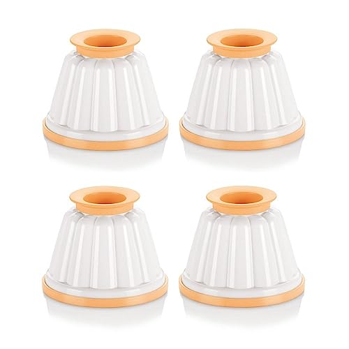 Stampo per panna cotta, tazza di plastica per budino, piccole salse, vassoio per dessert, mini vassoio da dessert, stampo riutilizzabile per panna cotta (A)