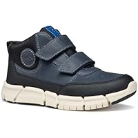 Geox J Flexyper Boy, Bota de Tobillo, Azul Marino, 30 EU