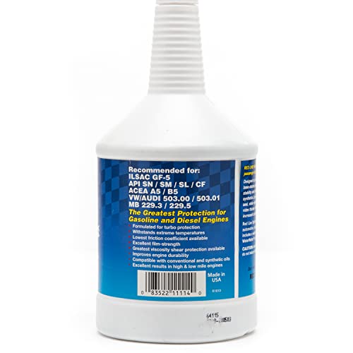 Aceite motor fully synthetic SAE 0W30 Red Line 1 cuarto miniatura 3