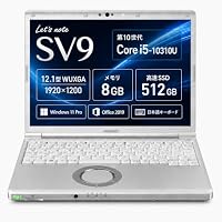 Amazon.co.jp: 【整備済み品】ノートパソコン Let`s note CF-SV9 12.1