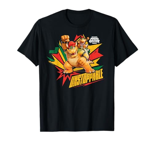 Image of The Super Mario Galaxy Movie Bowser Unstoppable T-Shirt