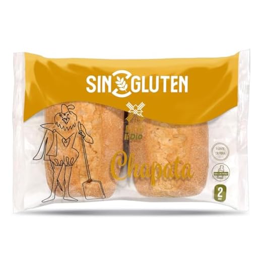 Chapata sin gluten El molino de Dia bolsa 120 g