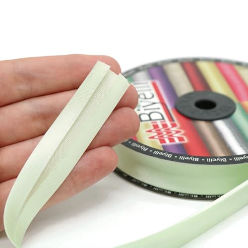 Image of Fold Satin Bias Tape - 99+ Colors - 3 /4 Inches Wide - 27 Yards - Fold Satin Binding Bias Ribbon Fabric Piping Bias Binding Tape for Sewing Clothing DIY BYS16