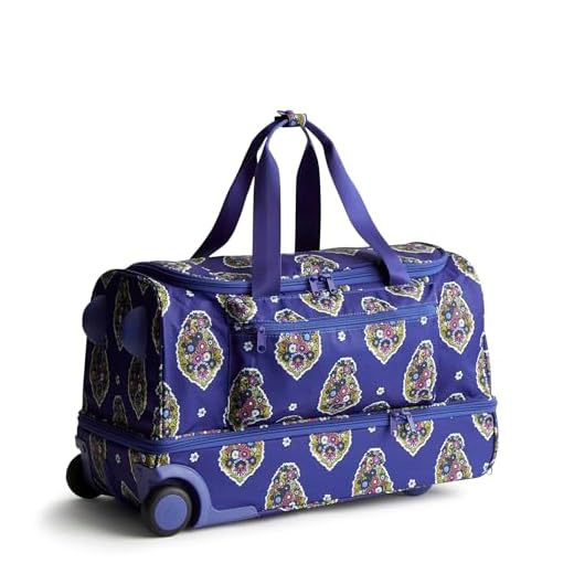 Vera Bradley Adair Rolling Duffel Bag