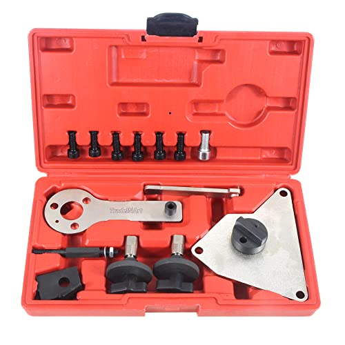 TradeINArt Kit de ferramentas de correia dentada de motor com 14 peças para Alfa Romeo/Fiat 1.4 Mult