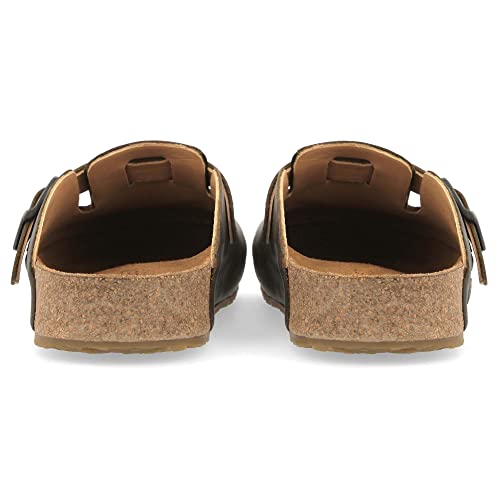Image of HAFLINGER Grizzly Zigzag Felt Clog Wool Slipper