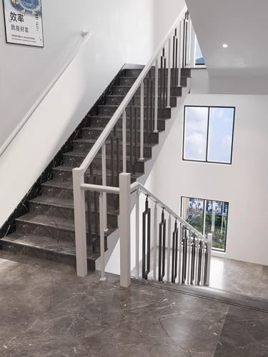 Poteaux de garde-corps pour rampe d'escalier et terrasse extérieure en bois - Lot de 5 - 5