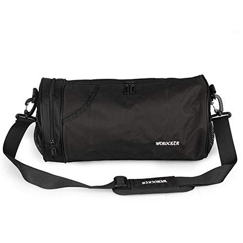 Sports Gym Bag Workout Lightweight Duffel Bags for Men and Women Black Small