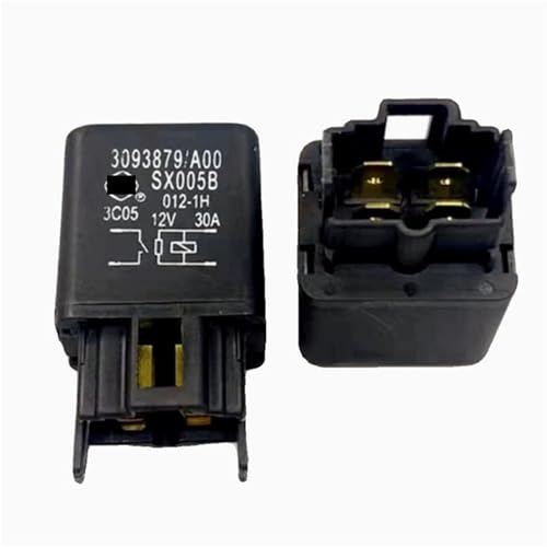Relais SX005B 012-1H 12V 30A pour réparer les pannes électriques de ventilation et de phares 4PIN