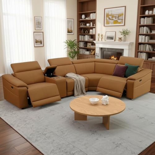 Seruancielo Power Recliner Sectional Couch, Breathing