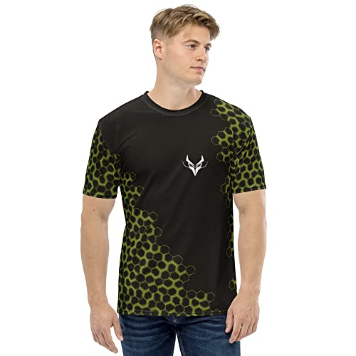 T-shirt homme Hexa 2 blanc XS coupe ajustée anti-déformation