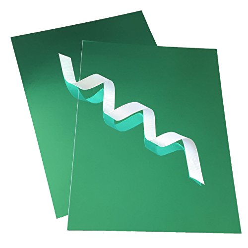 Mirror Green Metallic Mirricard Cardstock - 8.5 X 11 Inch - 100 Lb / 12Pt - 10 Sheets From Cardstock Warehouse #TOP2