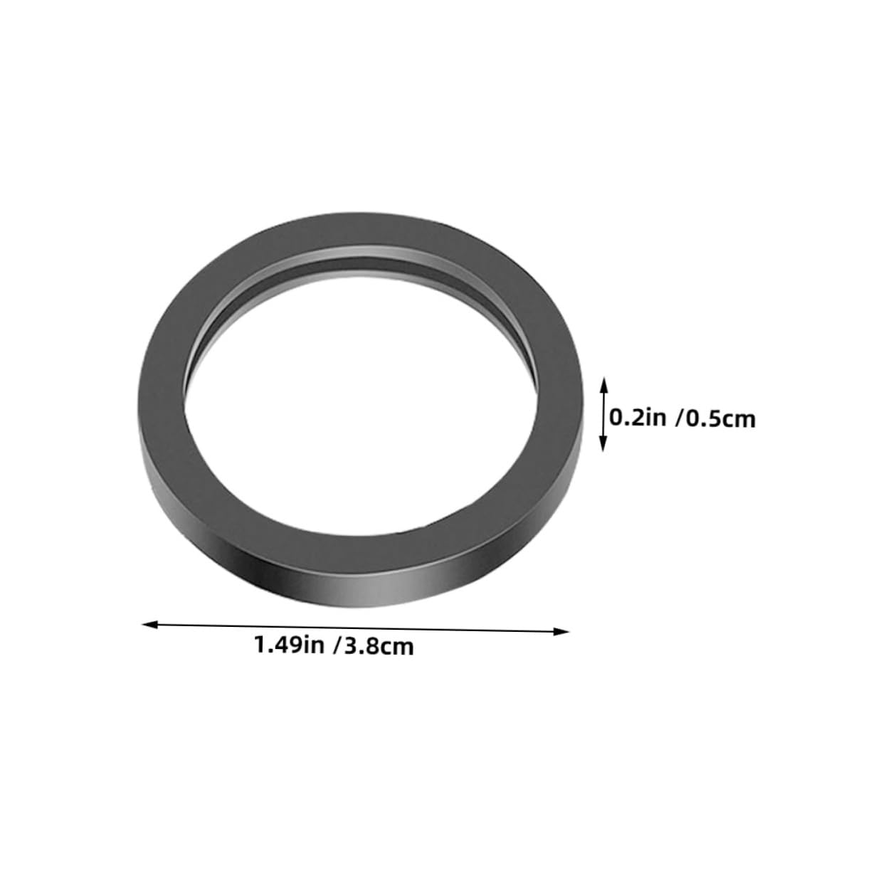Zerodeko Car Truck Fuel Container Sealing Rings 10 Pack Can Spout Gaskets Rubber o Shape Seals Leak Proof Easy to Install