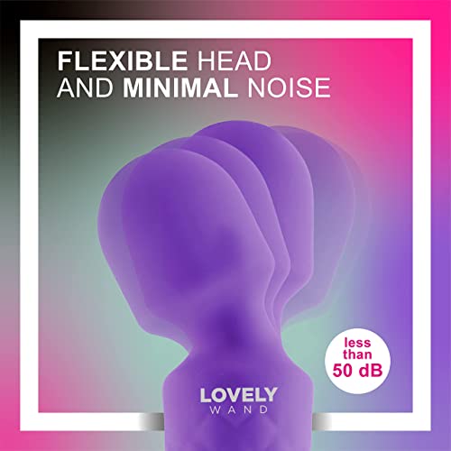 Vibrator voor vrouwen - krachtige elektrische persoonlijke toverstaf stimulator, dildo, G-spot - waterdicht, stil, draadloos - 20 trillingsmodi en 8 snelheden - volwassen vrouwelijke seksspeeltmassage - mooie toverstaf (paars) - Afbeelding 5